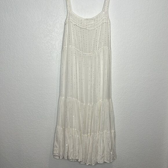New Sundress Lucia Maxi Dress in Precieuse White XS/S - Picture 7 of 15